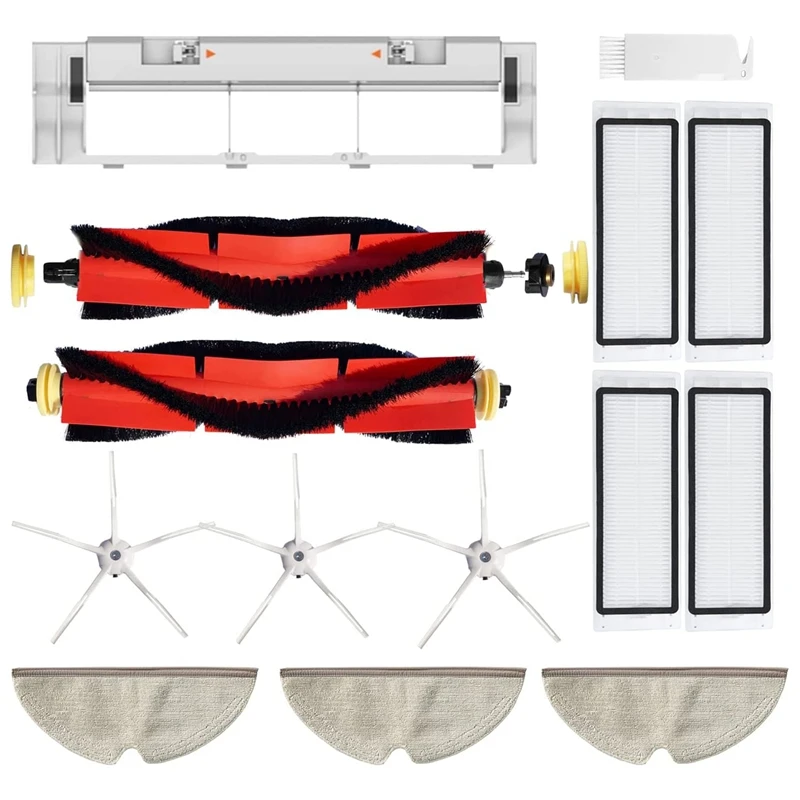 

Запчасти для пылесоса Roborock S6 S6 Maxv S6 Pure S5 S5 Max E2 E3 E25 E35 S50 S55 S60 S65, фильтр НЕРА с основной боковой щеткой