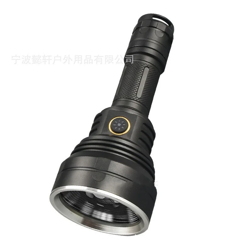 

New Camping White Laser Flashlight USB Charging Focusing Flashlight Power Display High Power Outdoor Rescue Aluminum Alloy Torch