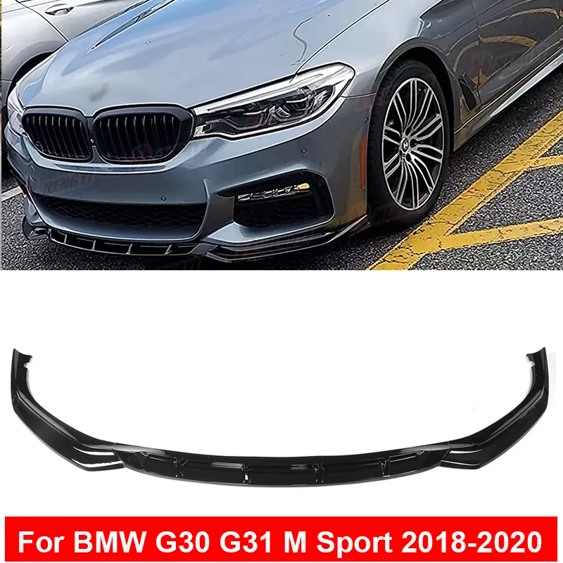 Передний бампер спойлер сплиттер защита корпуса для BMW 5-Series G30 G31 G38 540i M Sport 2018-2020