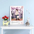 Я хочу съесть твою поджелудочную железу Фильм аниме плакаты принты и без рамки Холст принты домашний Декор Картина без рамки