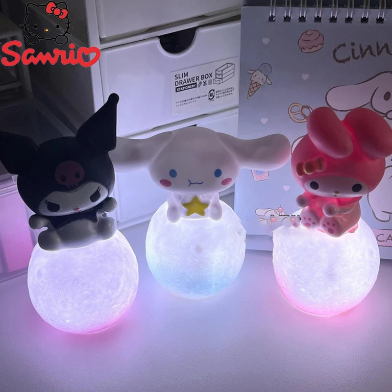 Светящийся ночник в виде куклы Hello Kitty Kuromi Cinnamoroll Melody