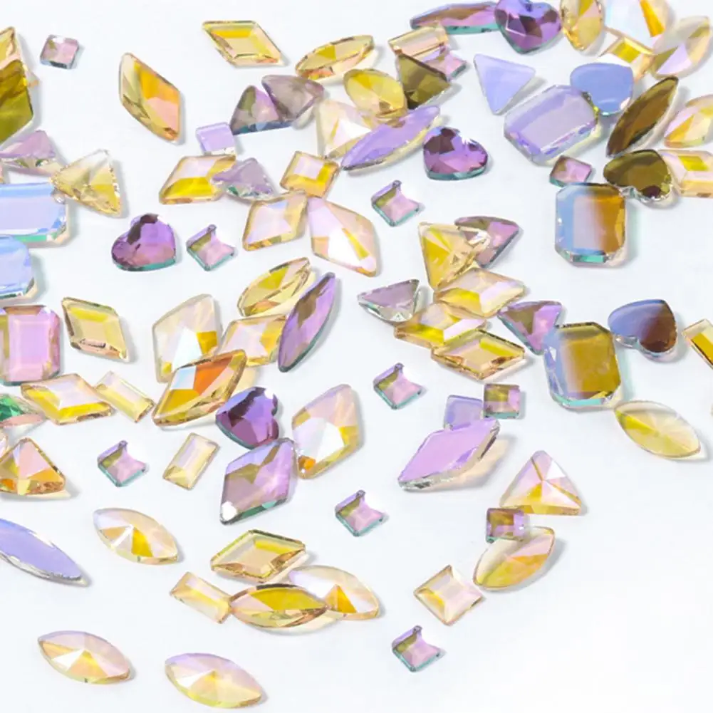 

1 Box Nail Charm Excellent Attractive 3D Visual Effect Nail Supplies Nail Ornament Nail Jewelry