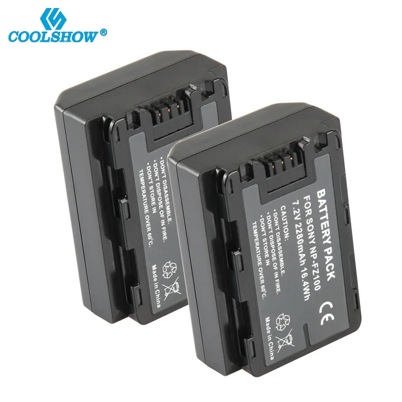 Аккумулятор NP-FZ100 для Sony A7R3 A7R III a7 A6600 Alpha9 Alpha A9R 9R BC-QZ1 зарядное устройство