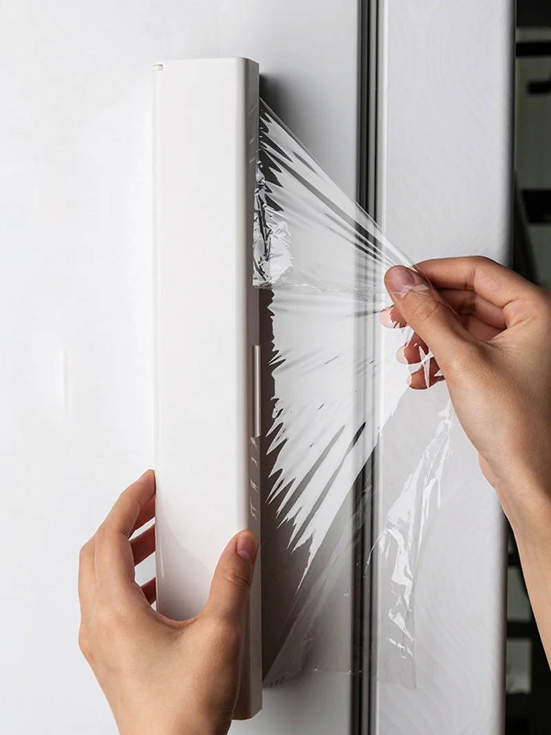 Магнитный диспенсер для пищевой пленки пластиковый хранения кухонные