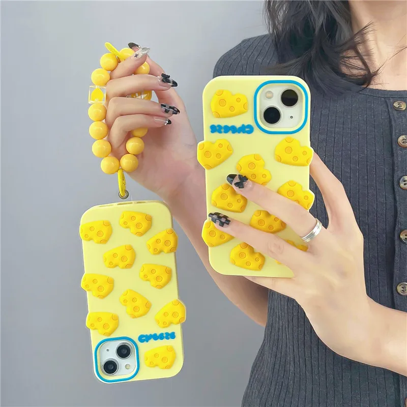 

Creative Stereo Cheese Apple 11/12 for iPhone 14PLUS/13PROMAX Case XR Anti drop XS