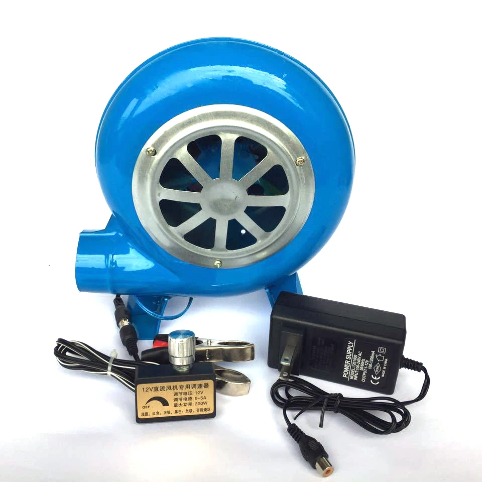 Вентилятор для барбекю 12 В постоянного тока 15/30/40/60/80 Вт воздуходувка пикника