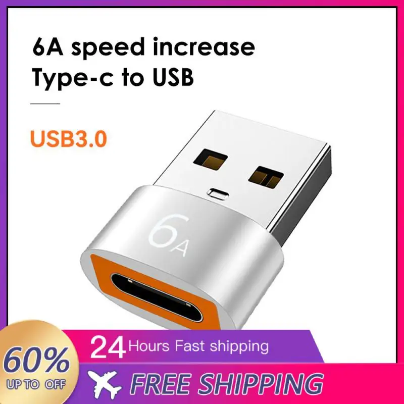 

Адаптер OTG мама-USB A папа 6A Type C для Macbook Xiaomi Samsung Oneplus