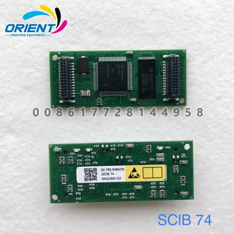 

00.785.0484 Moudle SCIB74 00.781.9604 Printed Circuit Board ASK For Heidelberg SM74 PM74 Equipment Zone E Printing Machine Parts