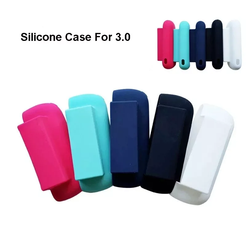 

Colors Fine Twill Silicone Side Cover Full Protective Case Pouch for IQOS 3.0 Outer Case for IQOS 3 DUO Accessories