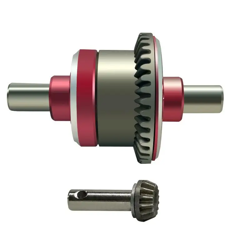 

Передний дифференциал NANSITIP в сборе, металлические модернизированные аксессуары, совместимые с FY Wltoys RP 1/16, высокоскоростной автомобиль с дистанционным управлением