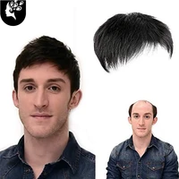 men synthetic hair tropper natural black short men topper wig synthetic hair toupee clip for male guy daily wear your beauty