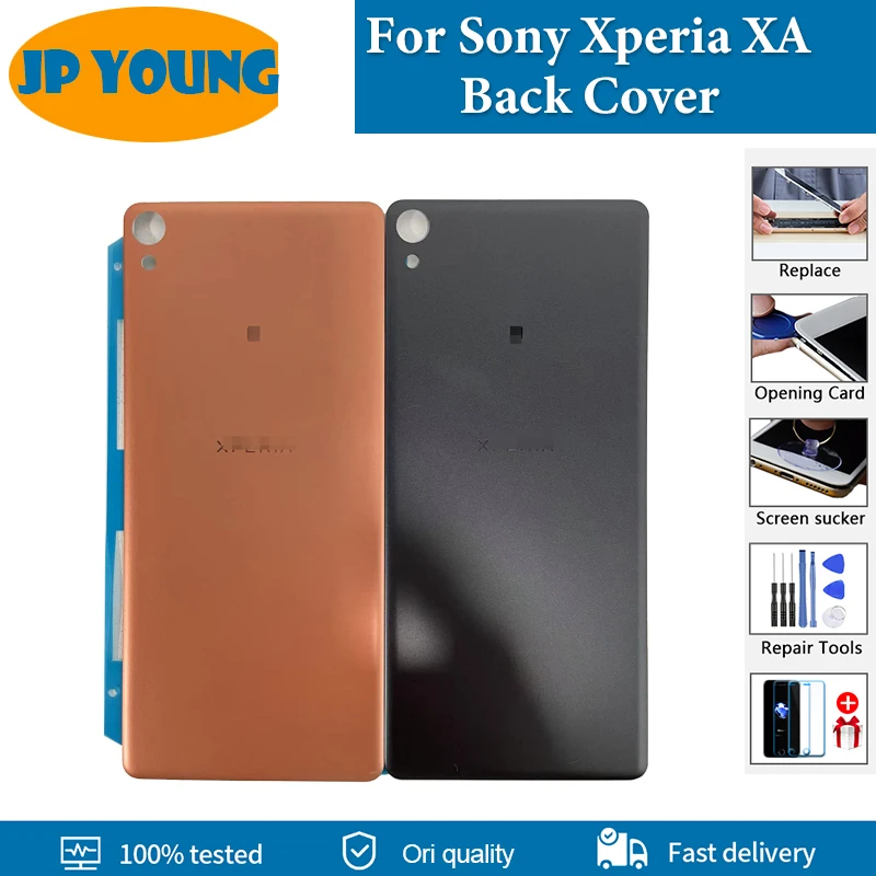 

Оригинальная задняя крышка батарейного отсека для Sony Xperia XA F3111 F3113 F3115 задняя крышка батарейного отсека Запасные части