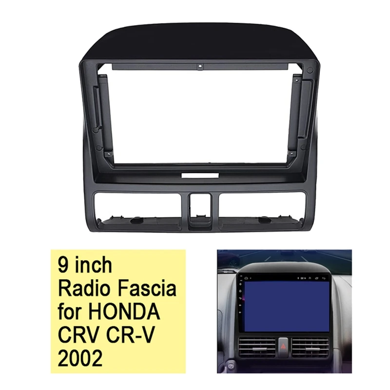 9-дюймовая 2Din автомобильная панель управления Fascia Audio Frame Радио стереопанель для