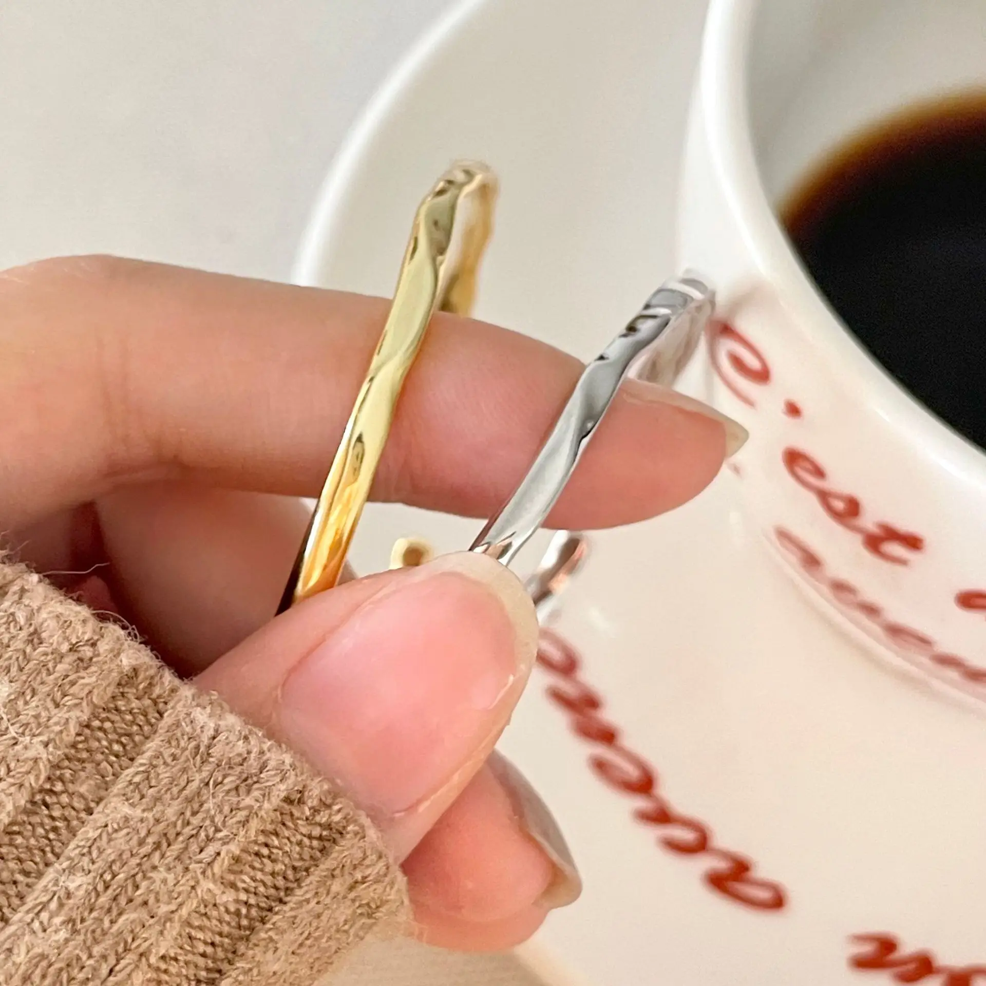 Милая Элегантная подвеска металлический золотой и серебряный цвет