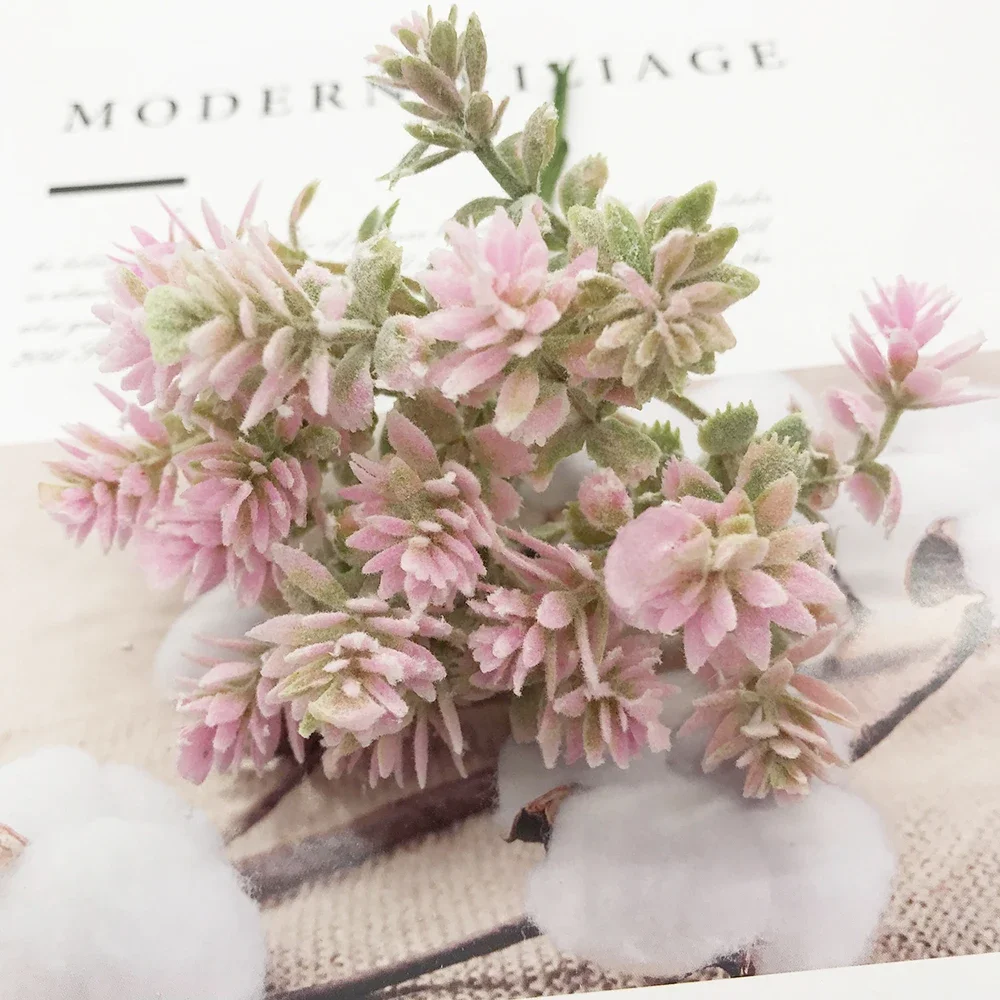 

Искусственный шелковый суккулент