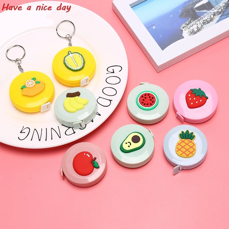 

1.5M Fruit Tape Measure Portable Retractable Ruler Craft Tailor Sewing Tools