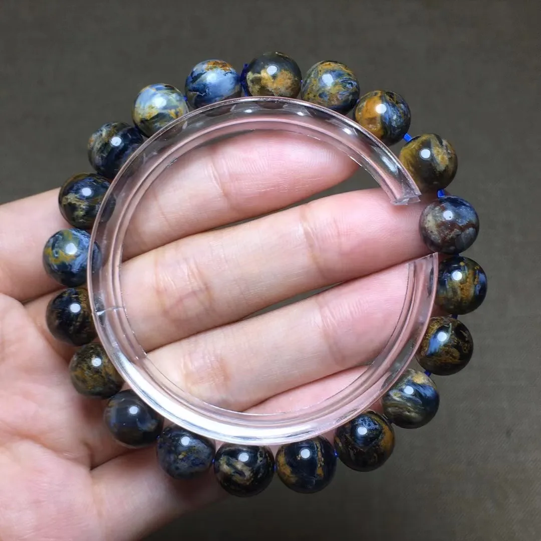 

9mm Natural Blue Pietersite Bracelet Jewelry For Women Men Wealth Healing Gift Crystal Stone Beads From Namibia Gemstone AAAAA