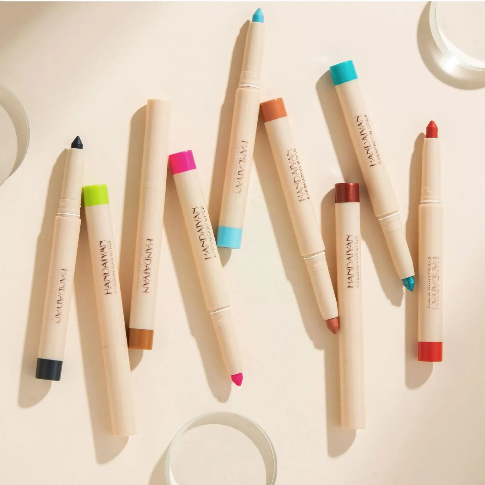 

Стойкая подводка для глаз G8U4, долговечная Водостойкая Подводка для глаз, 12 цветов, с защитой от пота, инструменты для макияжа