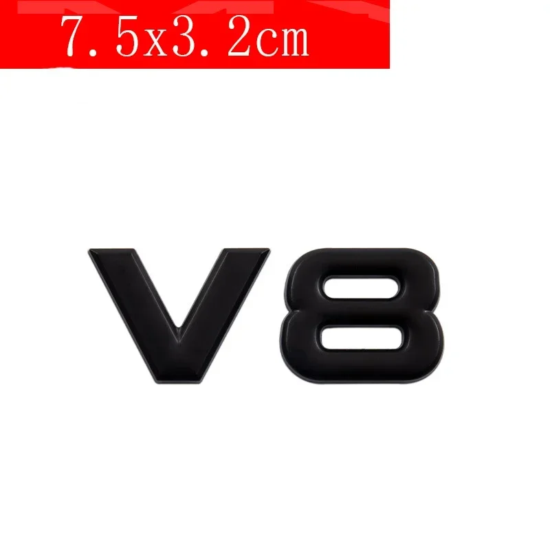 Металлическая Эмблема кузова автомобиля наклейка на заднюю часть багажника lebi V6