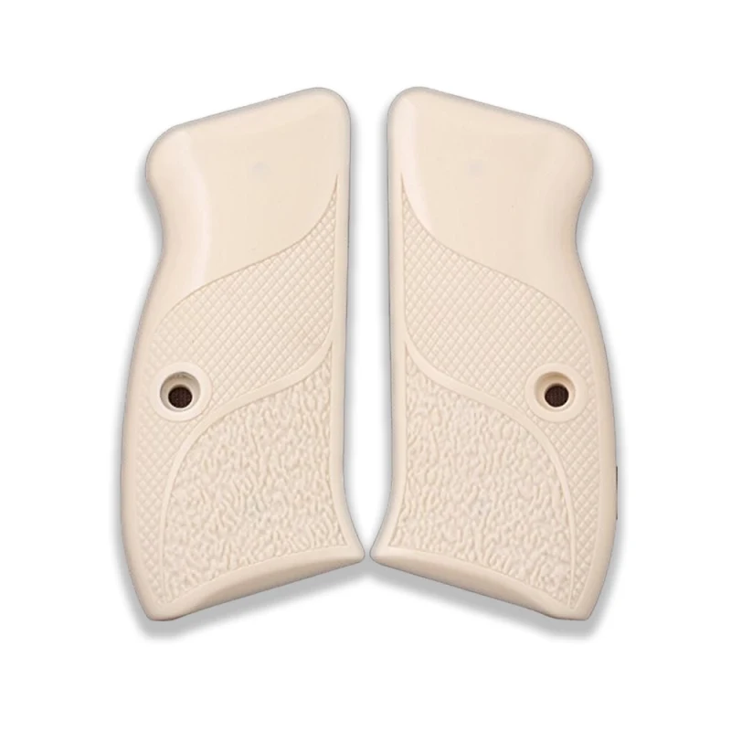 KSD Brand CZ Compact 75 - 85 /P-01/P100/C100/T100/PCR/CZ 75D ivory Acrylic Compatible Grip