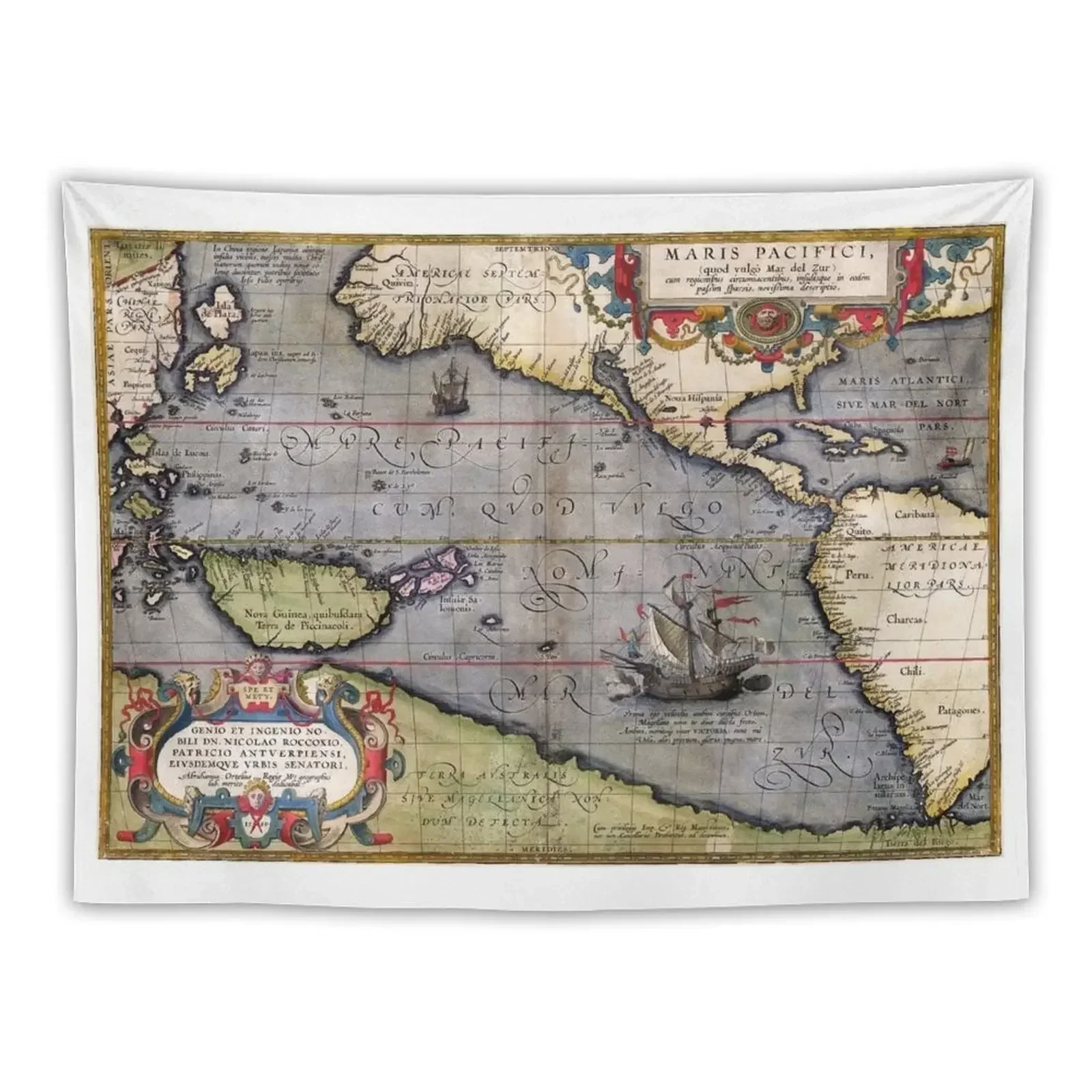 Декоративный Настенный Гобелен 1589-Ortelius-kale украшение стены эстетическое