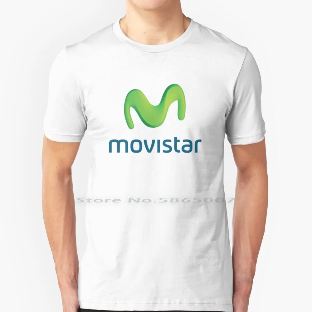 Футболка из 100% хлопка Movistar Agip большой размер 6xl модная футболка в подарок |