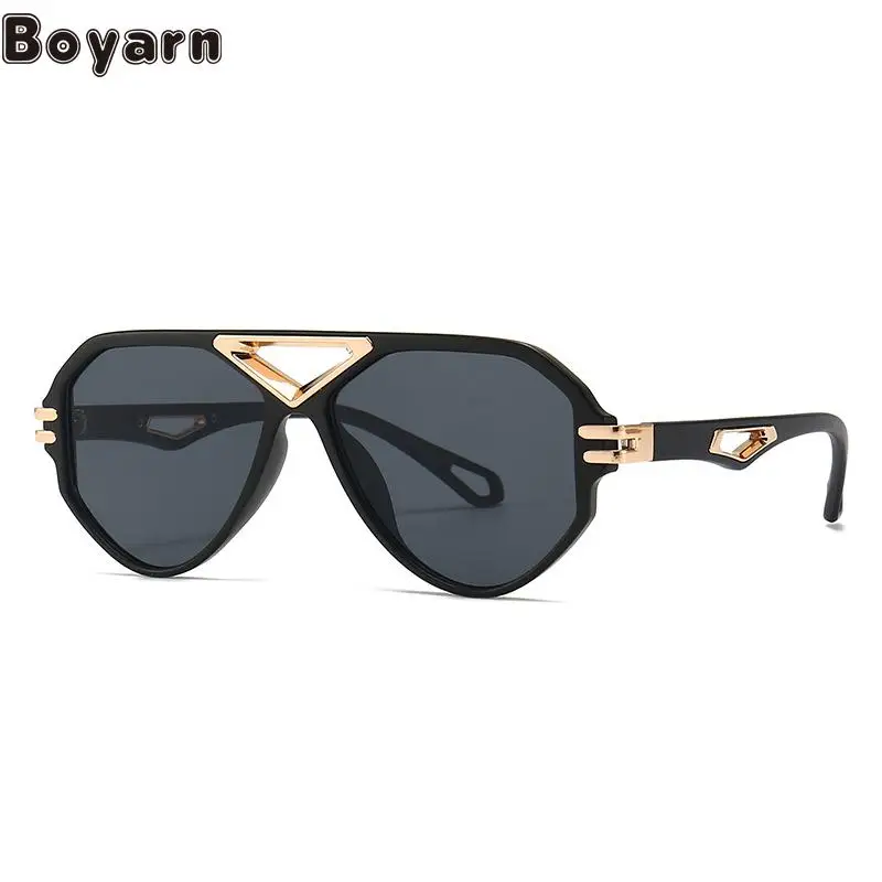 

Boyarn 2022 New Ins Fashion Street Toad Mirror Eyewear Luxury Brand Design Famous Brand Modern Retro UV400 Shades Sunglasses