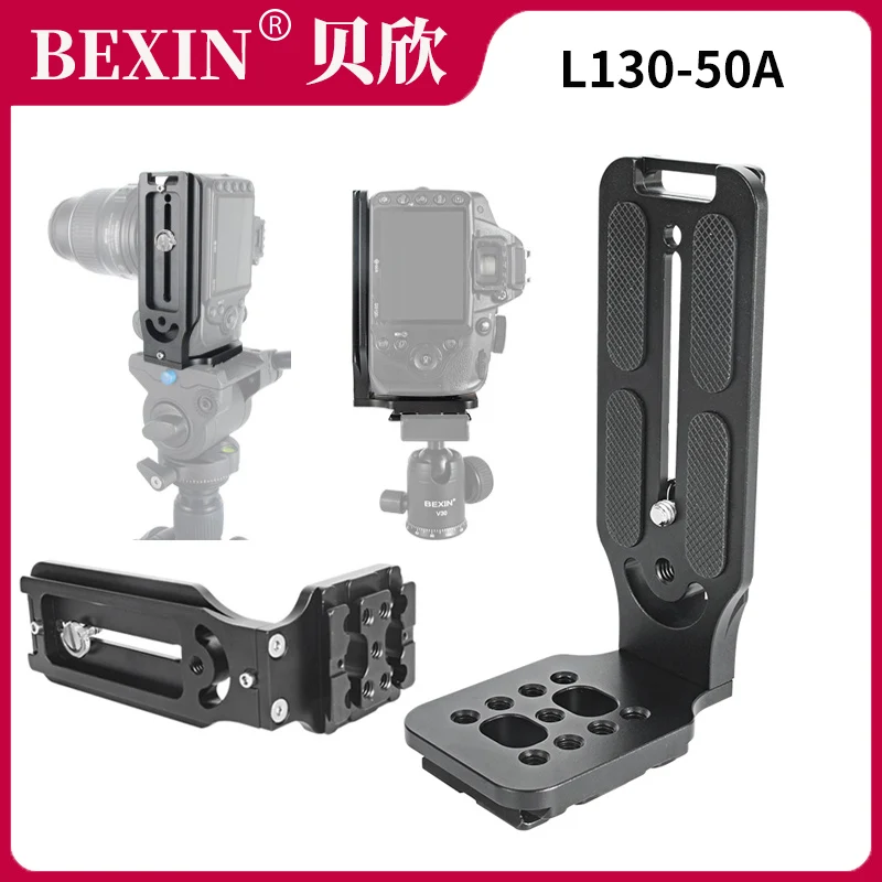 

Camera L plate dslr stand quick disconnect L-plate tripod l mount tripod camera vertical bracket for arca swiss/manfrotto camera
