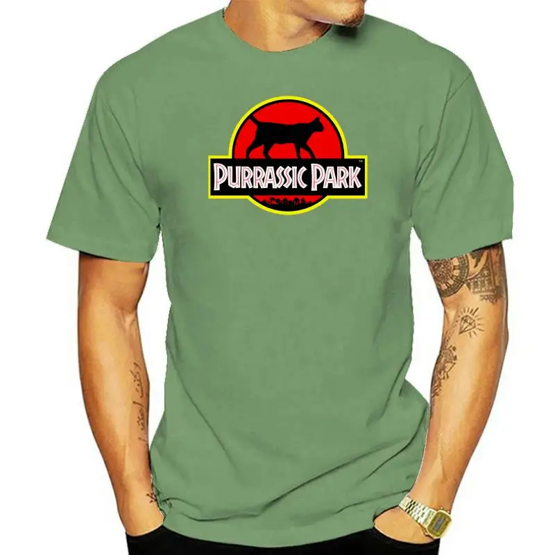 Мужская футболка PURRASSIC PARK, женская футболка