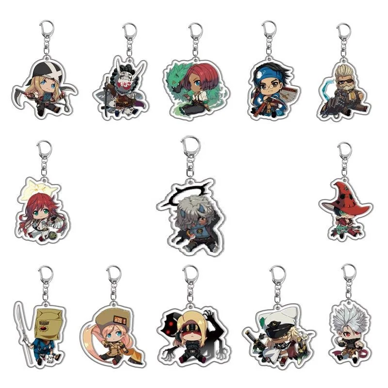 Горячий игровой подарок Guilty Gear SOL·BADGUY Ky·Kiske May фигурки для косплея акриловые