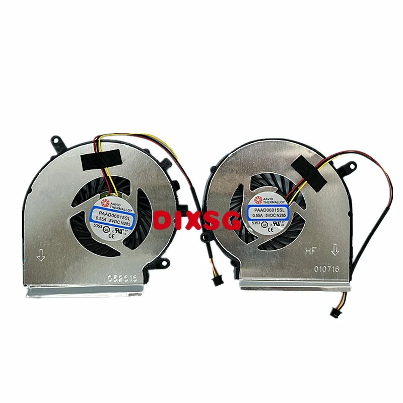 Новый вентилятор-кулер для процессора MSI GE72 GE62 PE60 PE70 GL62 GL72 GP62 2QE 6QG MS-1794 MS-1795 PAAD06015SL