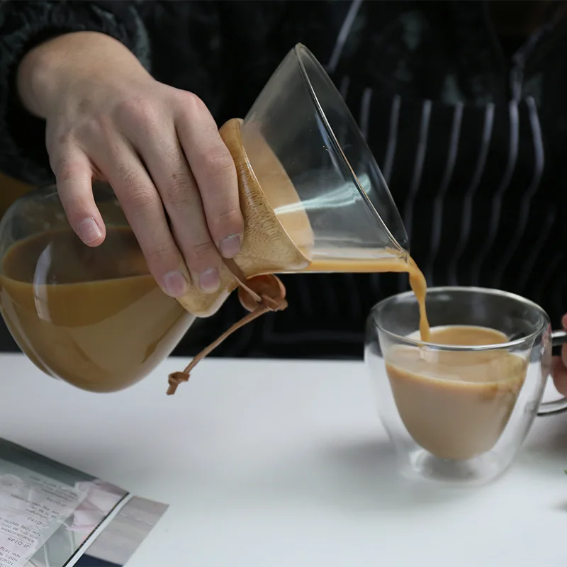 

Coffee Maker Tea Timemore Cezve for Coffee Barista Moka Pot Glass Teapot Espresso Portafilter Machine Stainless Strainer Kitchen