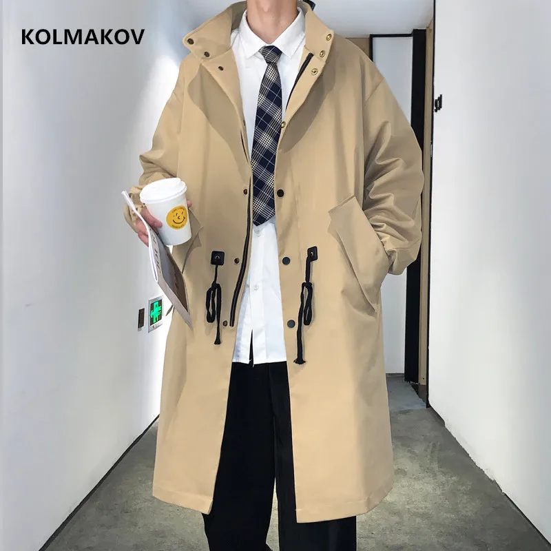 

2022 new arrival spring coat men high quality trench coat men,autumn men's casual jackets fashion windbreakers,size M-3XL FY096