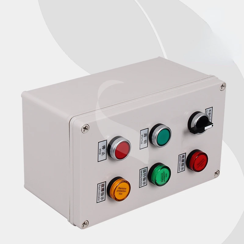 

Hot Sale IP65 Control Box / Push button Switch Sets Of Junction Box