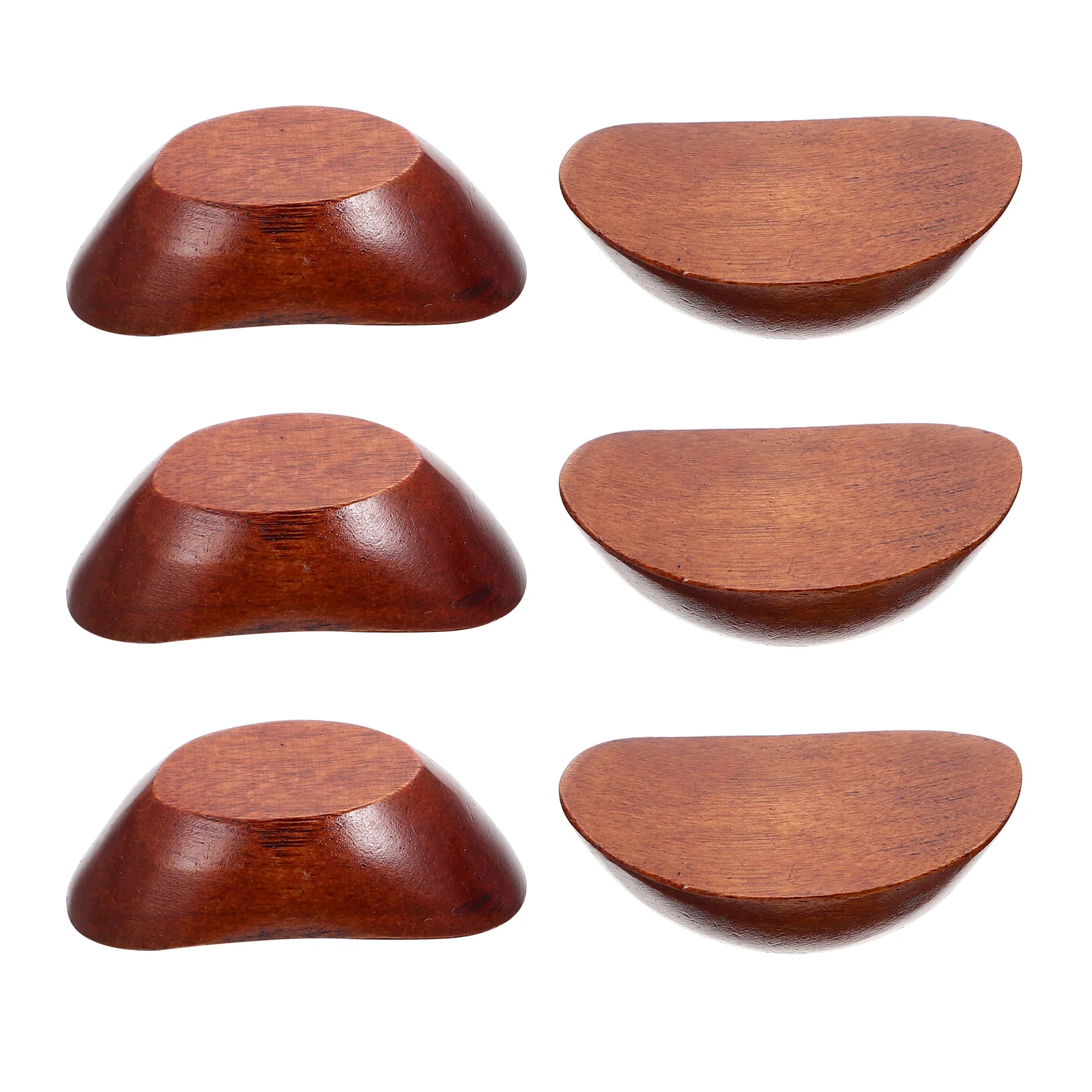 

6Pcs Wood Chopsticks Rest Vintage Chopstick Holders Fork Spoon Racks for Home