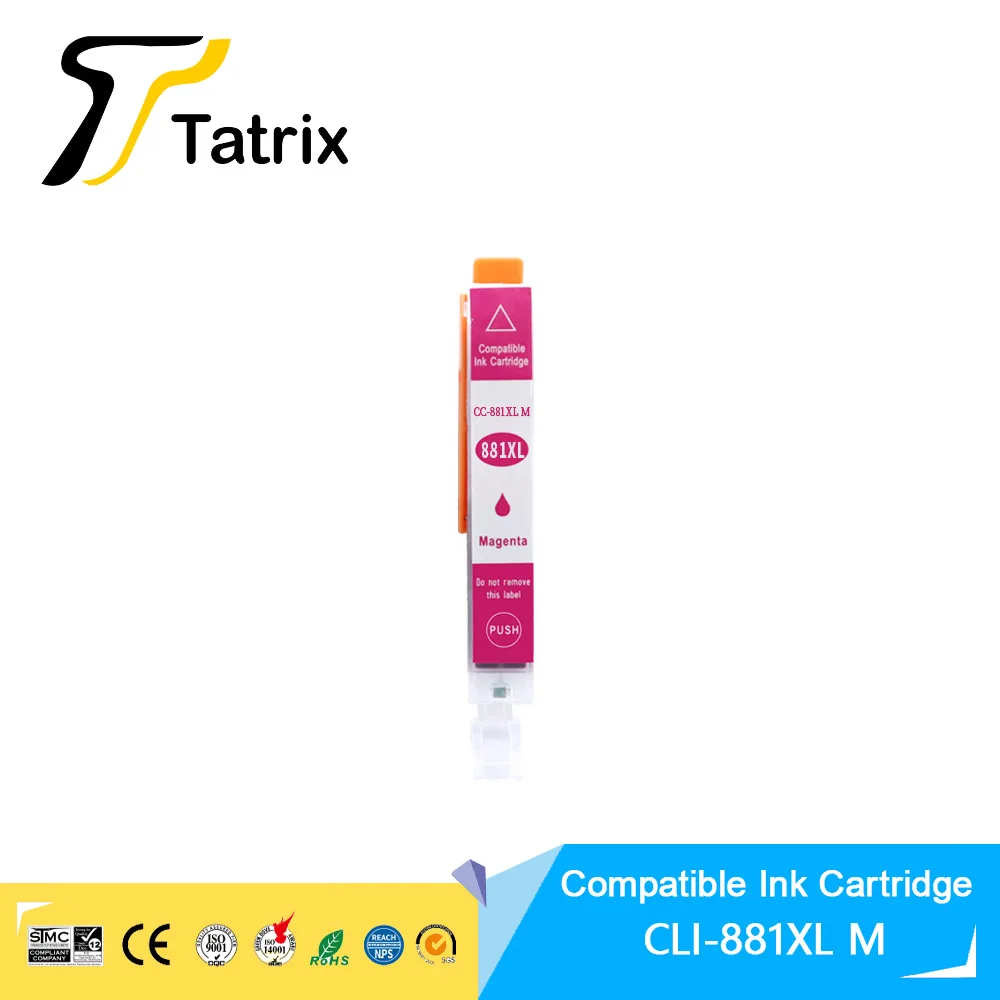 Для Canon PGI880 CLI881 XXL картридж для принтера PIXMA TS708/TS6180/TS6280/TR8580/TS8180/TS8280/TS9180