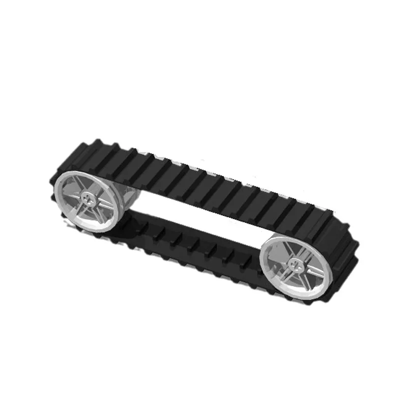 2Pcs/lot Technical Wheels Tire 53992 Tread Large [36 Links] EV3 Rubber Track Building Blocks Parts DIY Toys For 56145 - купить по