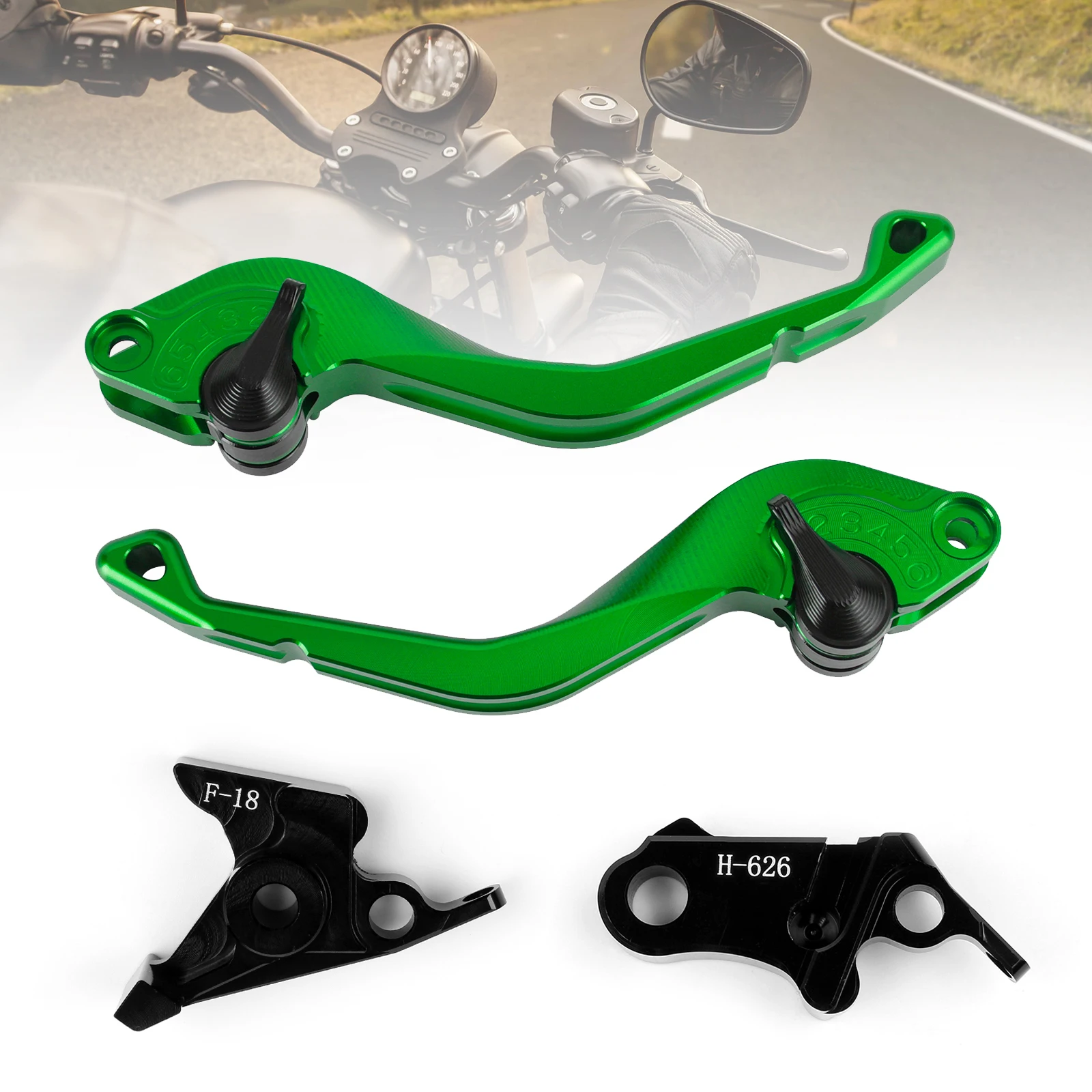 

Areyourshop CNC Short Clutch Brake Lever fit for Honda CBR900RR VTX1300 CB400SF VFR400 Motorcycle Accessories