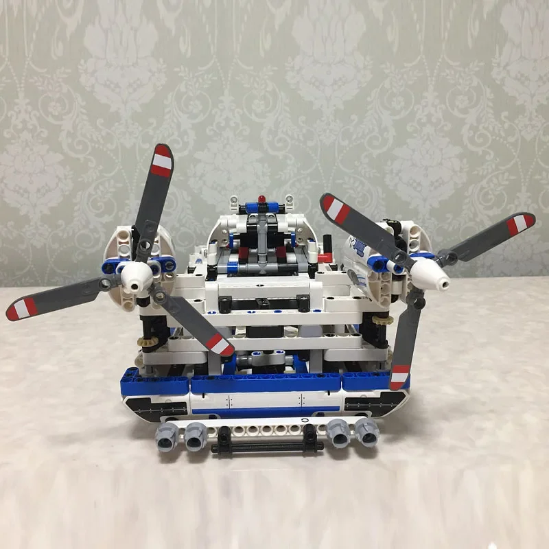 Модель грузового самолета 2014 те же 42025 строительные блоки для транспортера