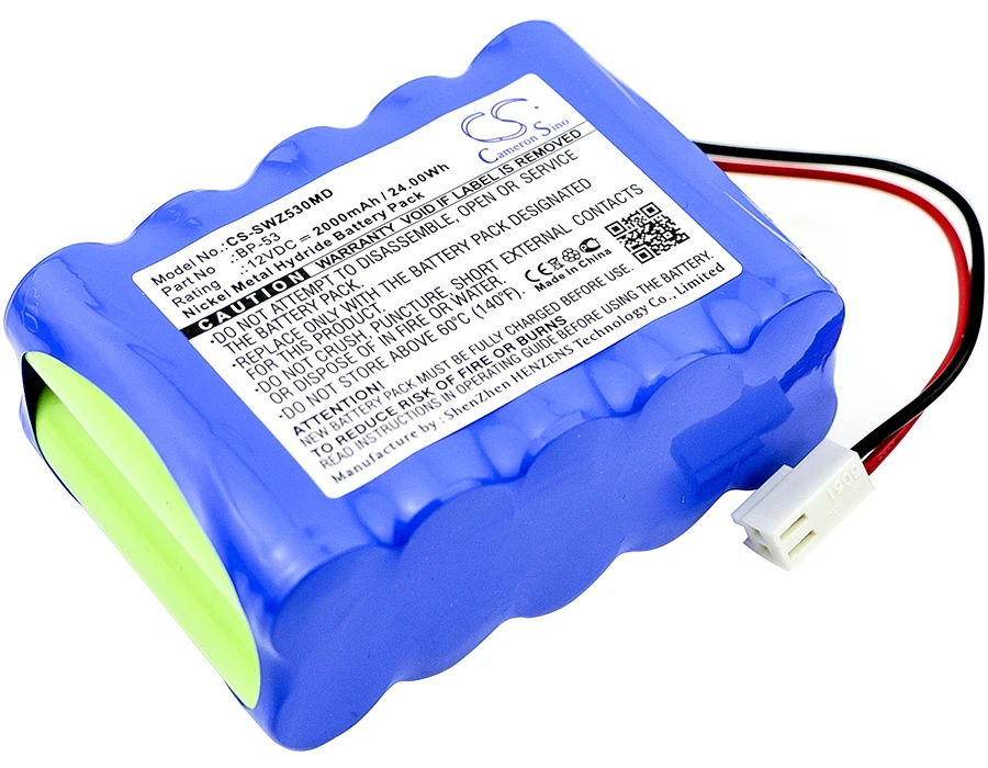 

CS 2000mAh / 24.00Wh battery for Top Corporation Top-2200, Top-3300, Top-5300