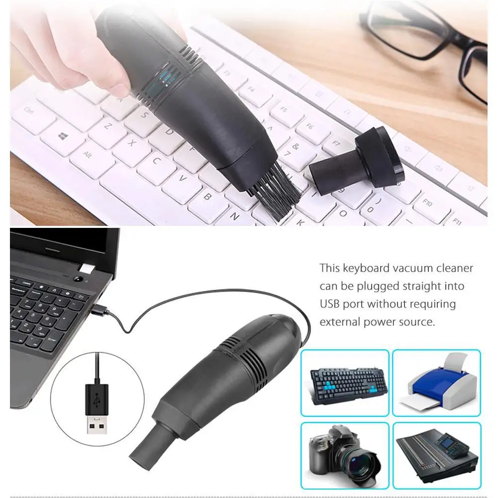 Cleaner Mini Handheld Computer Dust Blower Duster For Home C
