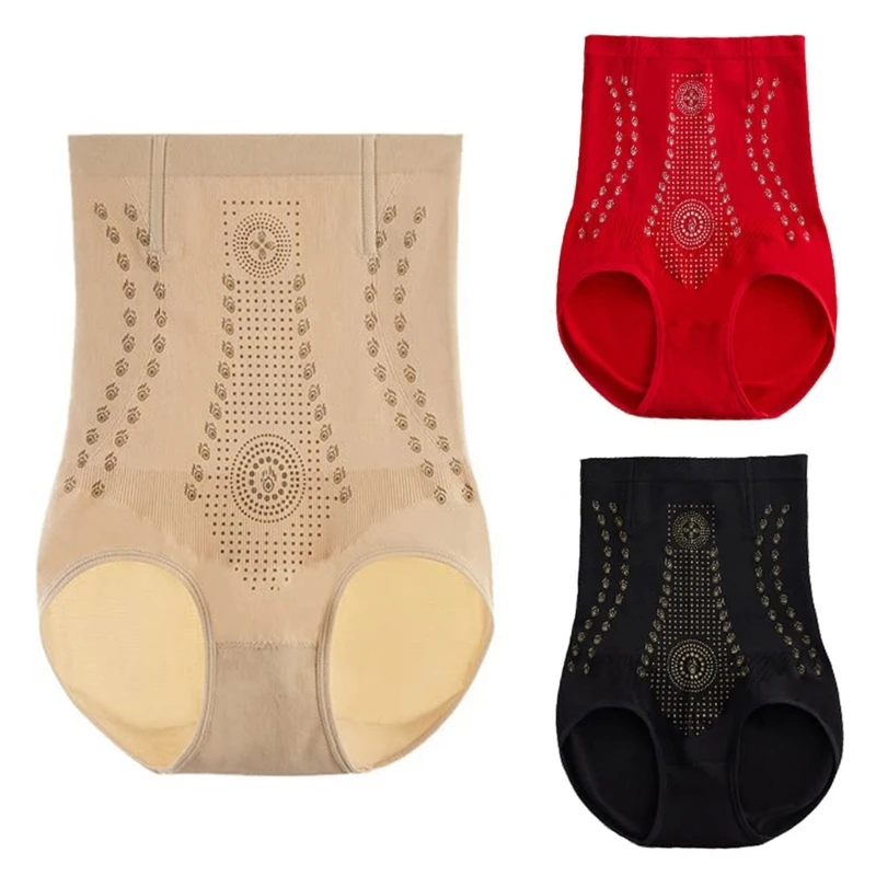

Women Tummy-Control Underwear Panty Unique Fiber Compression Body Shaper Briefs
