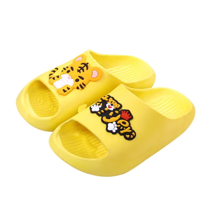 

Slippers For Boy Girl Home Soft Platform Shoes Sandals Baby Indoor Cartoon Tiger Women Slides Summer Outdoor Children Slippers