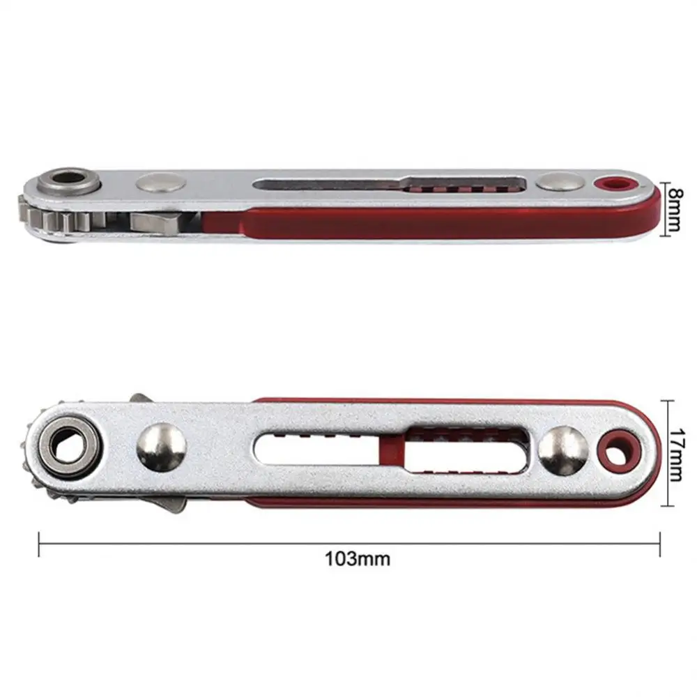 

1PC Hot sale Mini Ratchet Wrench Hexagon Torx Bidirectional Control for Single/Double Head Screwdriver Drill Bits Tool