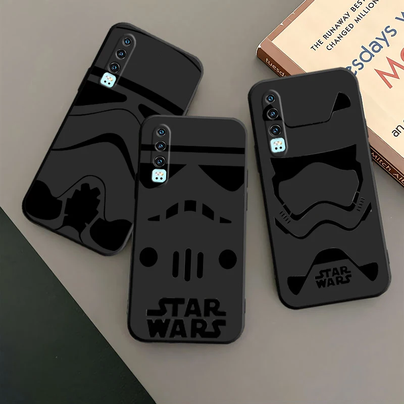 

S-tar Wars Jedi Cool Phone Case For Huawei P50 P40 P30 P20 Lite 5G Nova Plus 9 SE Pro 5T Y9S Y9 Prime Y6 Balck TPU