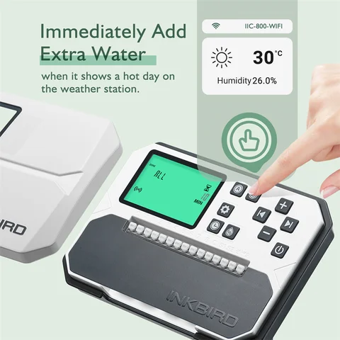 INKBIRD IIC-800-WiFi Контроллер полива 8 зон