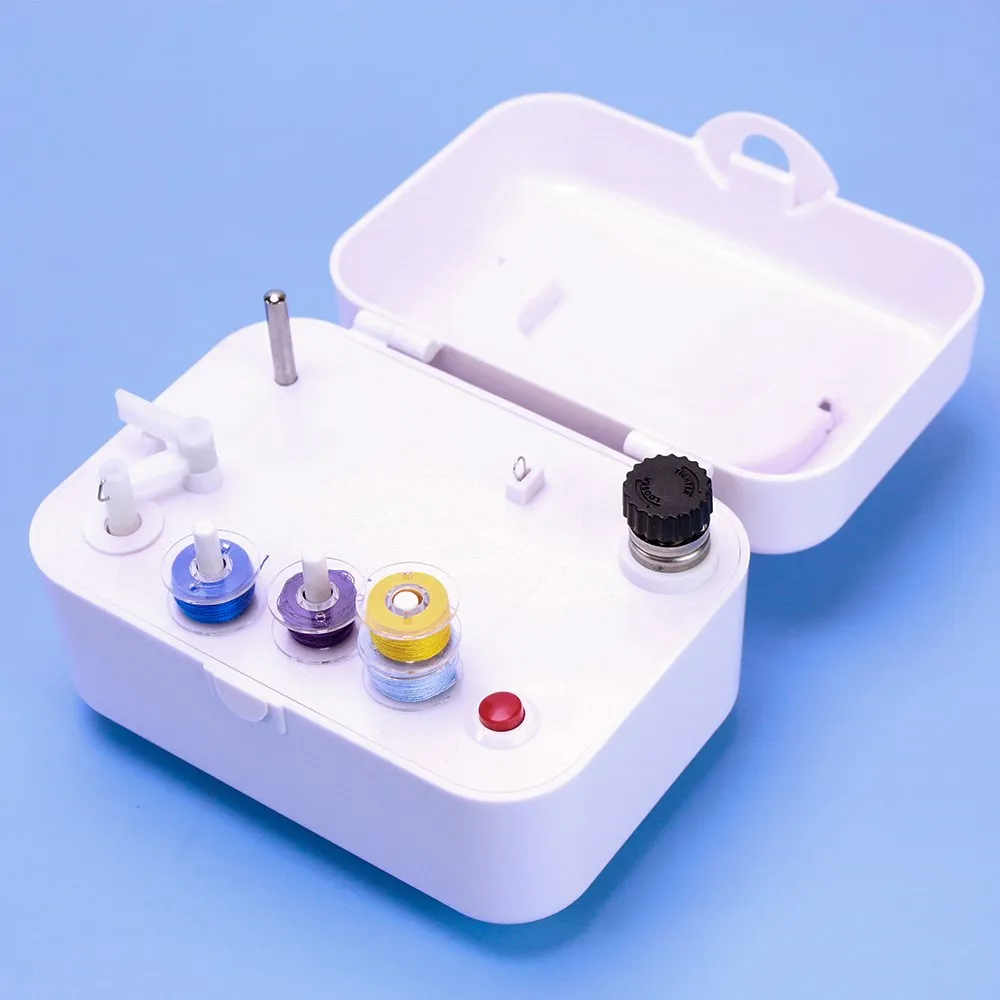 Портативная Автоматическая электрическая катушка с подставкой для профессиональной швейной машины Портативная Автоматическая электрическая катушка с подставкой для профессиональной швейной машины