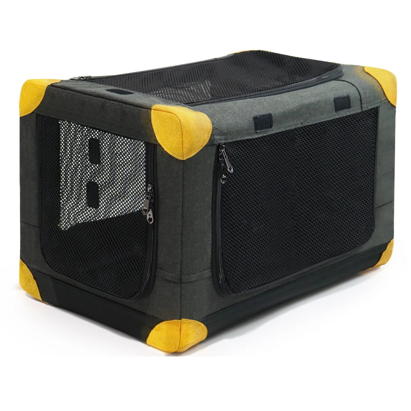 

Foldable Pet Cage Cat Kennel Indoor Outdoor Dog Tent Portable Suitcase Bag Large Dog Kennel