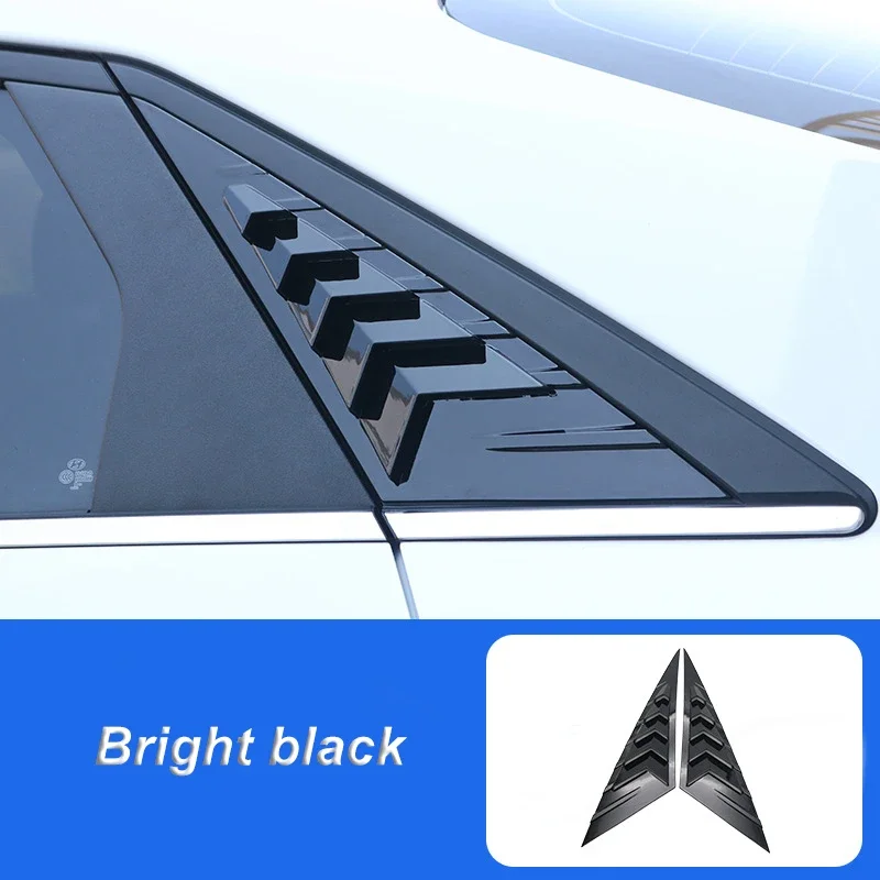 

Для Hyundai Elantra 2021 2022 2023 2024, задняя палка для затвора, боковое выходное отверстие для воздуха, наружное треугольное отверстие после задней треугольной затвор