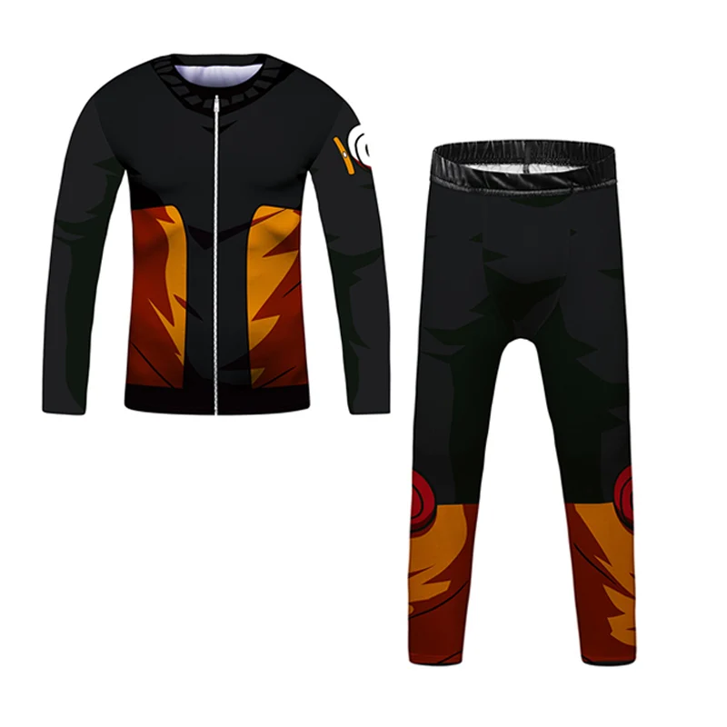 Детский комплект из футболки и брюк для джиу-джитсу Rashguard ММА кикбоксинга детские
